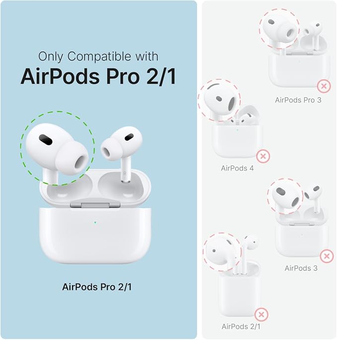 Catalyst for AirPods Pro 2nd/1st Gen Case with Secured Latch & Carabiner, IP68 Waterproof 330Ft and Military-Grade Drop Proof Total Protection Case for AirPods Pro Supports Wireless Charging