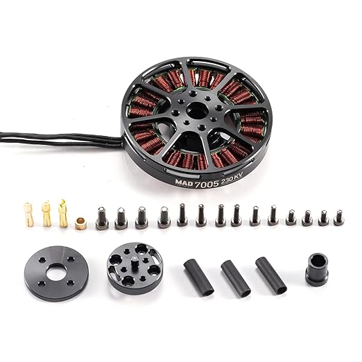 MAD 7005 EEE 115KV 230KV Brushless Drone Motor for Agricultural Drone (115KV)