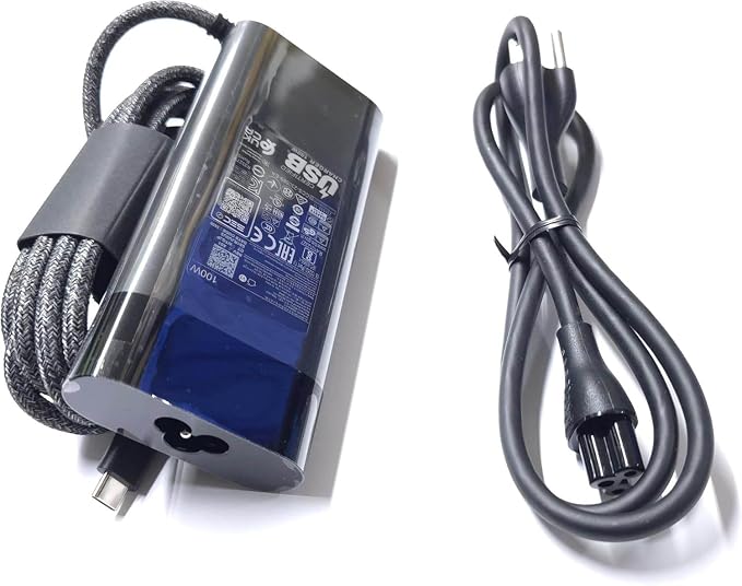 OEM 100W USB-C Charger AC/DC Adapter for HP TPN-LA31 Envy Pavilion Plus Spectre Fold x360 OmniBook EliteBook ZBook Firefly Series TPN-DA32 N57045-001 N56858-001 002 011 003 PA-1101-08HT 08HG