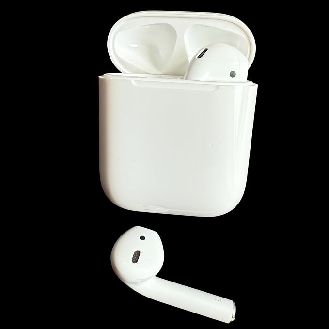 Meenova OEM A2031 A2032 A Set of Left & Right Earbuds for Air 2nd, Pods 2 | Compatible with Original Pod 2 A1938/A1602 Charging Case Earpad, Two Original Earbuds and Legit Charging Case Included