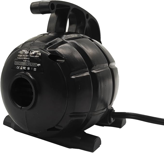 Air Pump for Inflatable Boat Fenders and Rafts Dinghies