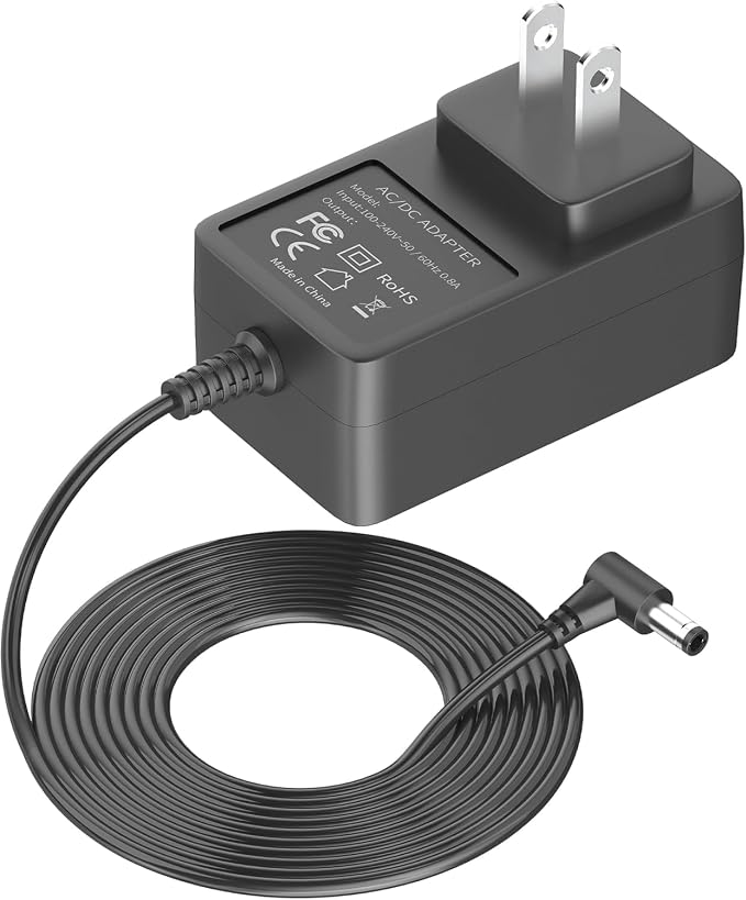 24V Power Adapter for KNKA Air Purifier Replacement for KNKA APH4000 & APH3000 Air Purifiers Adapter Power Cord