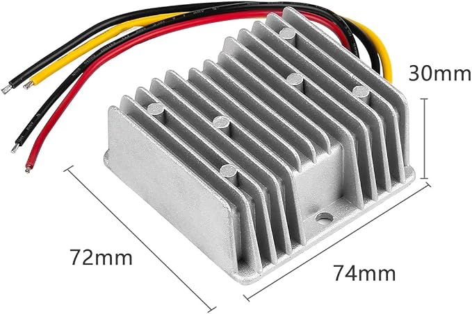 SUPERNIGHT DC 24V Step Up to 48V 5A 240W Converter Booster Waterproof Voltage Regulator for Golf Cart Club Car LED Strip Light