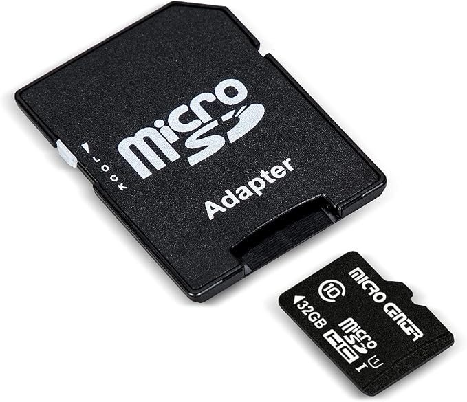 Micro Center 32GB Class 10 MicroSDHC Flash Memory Card 10 Pack with Adapter for Mobile Device Storage Phone, Tablet, Drone & Full HD Video Recording - 80MB/s UHS-I, C10, U1 (10 Pack)