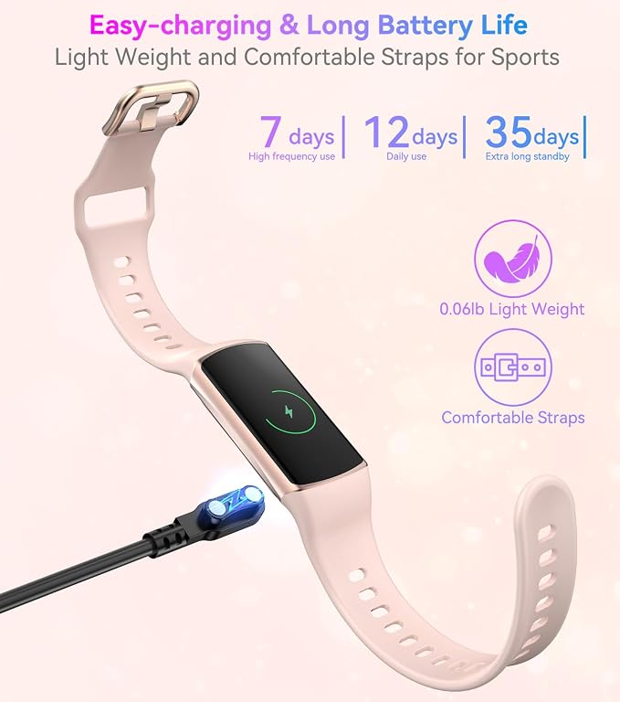 Smart Watch Fitness Tracker with 24/7 Heart Rate, Blood Oxygen Blood Pressure Monitor Sleep Tracker 120 Sports Modes Activity Trackers Step Calorie Counter IP68 Waterproof for Andriod iPhone Women Men