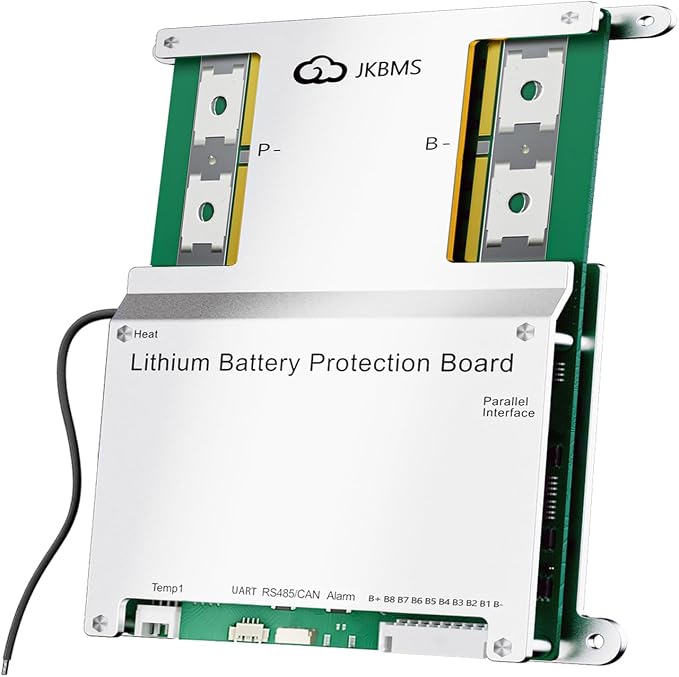 JKBMS JK-B2A8S20P-HC Smart BMS 200A (3S-8S) - 2A Active Balancer, CAN Bus, 20A Heating Support for 12V/24V Cold Weather Battery Pack