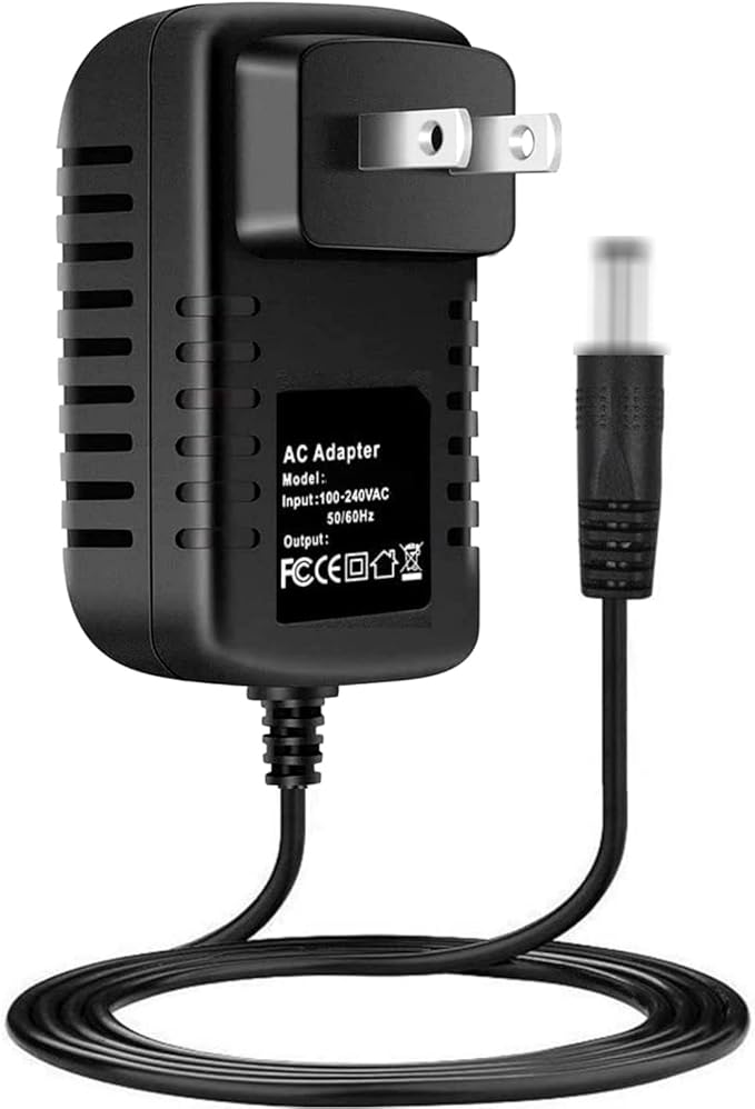 AC/DC Adapter Compatible with Deltran Battery Ten-der 1200 AMP Part NO. 030-0004 030-0004-WH 030-0006-WH Vehicle Jump Starter & Portable Power Station Power Supply Battery Charger PSU