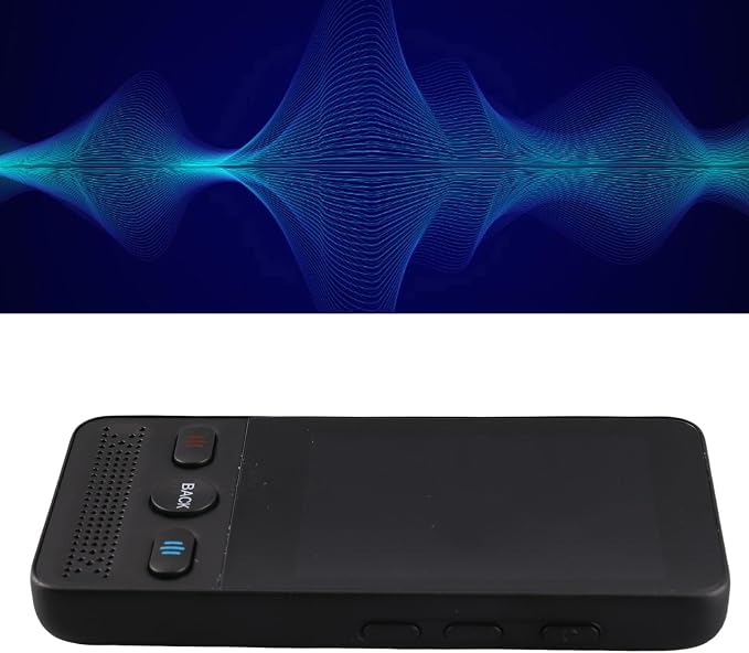 AI Language Translator Device, Two Way Real Time Voice Translation with 138 Languages, WiFi Translator with Recorder, Portable for Travel Business Learning