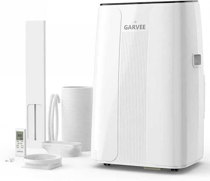 Garvee Portable Air Conditioners 14000 BTUs,1290W 850 Sq.Ft CEER 7.83