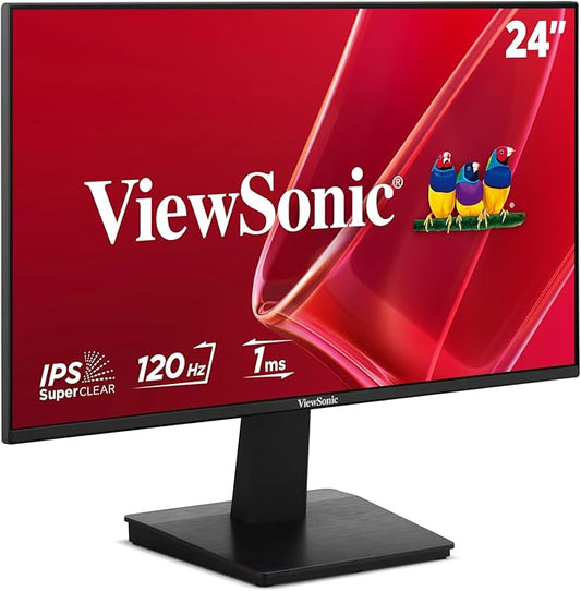 ViewSonic VA2247-MH 22 Inch Full HD 1080p Monitor with 100Hz, FreeSync, Ultra-Thin Bezel, Eye Care, HDMI, VGA Inputs for Home and Office