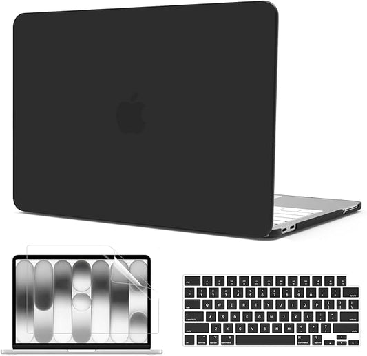 B BELK for MacBook Neo Case 13 inch 2026 (A18 Pro, Model A3404), Slim Matte Hard Shell Case with Keyboard Cover & Screen Protector, 1:1 Precision Fit Protective Laptop Cover for Mac Neo 13 inch, Black