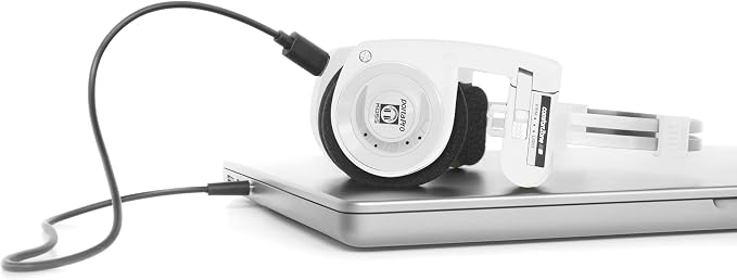Koss Porta Pro Wireless 2.0 Bluetooth Retro Style On-Ear Headphones, 20+ Hour Battery, USB-C Charging, Microphone, Analog Audio Pass Through, Arctic White