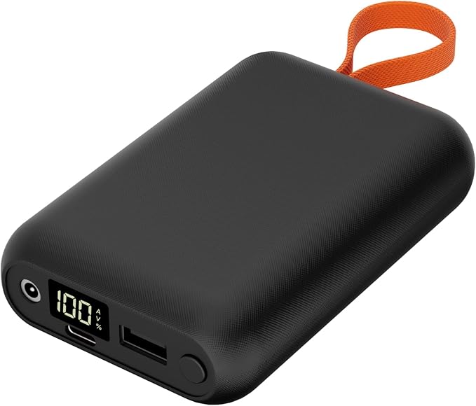7.4V 5V 20,000mAh Heated Vest Battery Pack, Battery Pack for Heated Vest Compatible with ORORO, for TODWARM, for XINSONYUELL, for Weamest, Power Bank with Built-in USB-C Cable (No for Venustas)