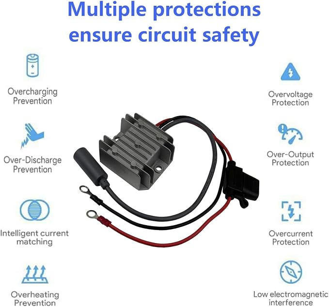 Starlink Mini Booster 12V-24V to 48V 1.5A Power Adapter, Female | Waterproof, Booster Converter Wire, Suitable for Automobiles, Camping and Other Outdoor Environments