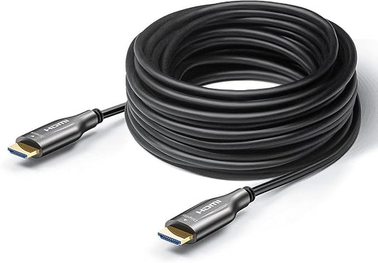 Fiber Optic HDMI Cable 70 Feet, HDMI 2.0, 18Gbps, Supports 4K@ 60Hz, 4:4:4/4:2:2/4:2:0, HDR10, Dolby Vision, HDCP2.2, ARC,3D,Slim and Flexible