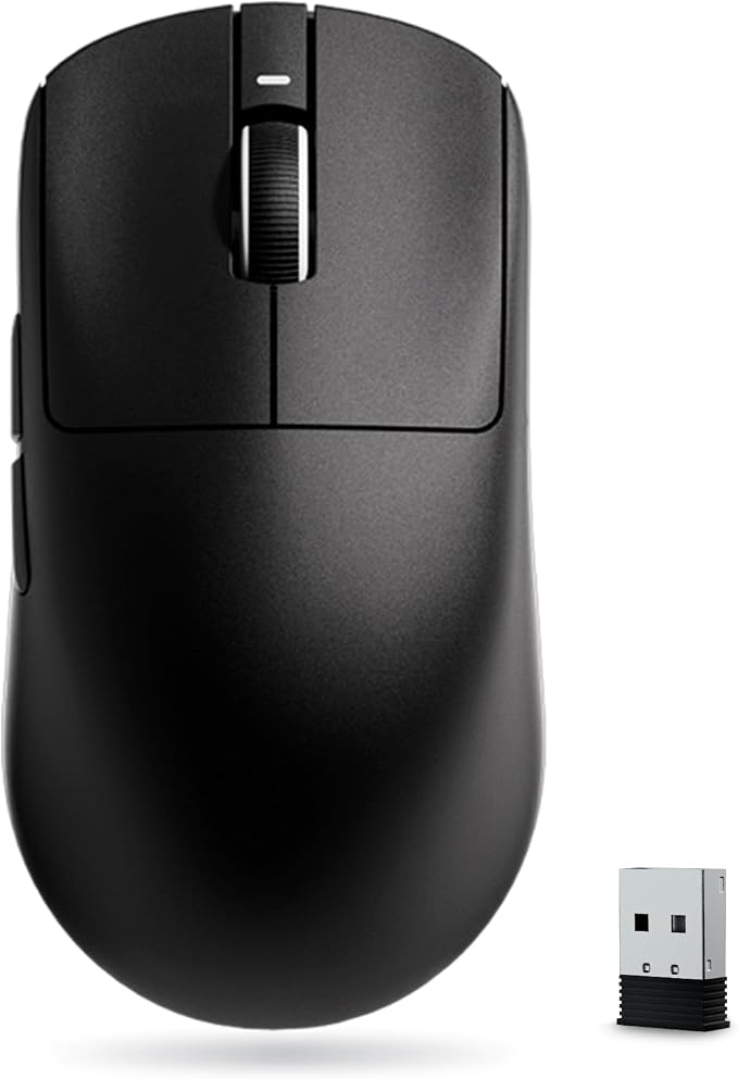 ATK VXE Dragonfly R1 Pro Wireless Gaming Mouse, 48g Lightweight, PAW3395 Sensor, Adjustable DPI, 4k Polling, 75 Hr Battery Life, Dual-Mode 2.4G/Wired