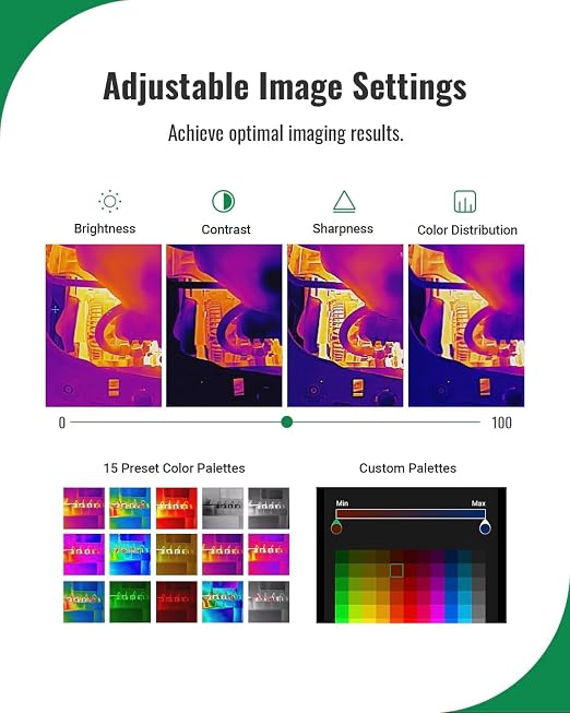 HSFTOOLS Finder S1 Thermal Camera for Android,192x192 Super IR Resolution Thermal Imaging Camera,96x96 IR Resolution, Thermal Imager for Android Phones and Tablets,Carrying Case,USB-C(not for iPhone)