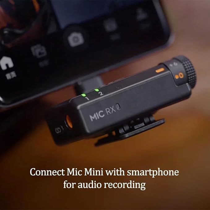 for DJI Mic Mini Original Mobile Phone Adapter Smartphone/PC/Mac Connector Accessories for DJI Mic Mini,(Not Compatible with Mic 2/Mic)