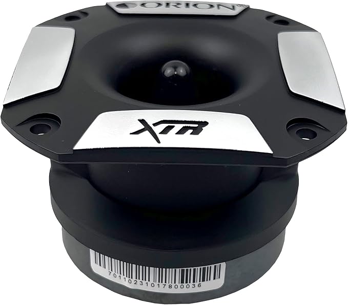 ORION XTR Series XTR350HP 3.4” Big Motor Super Tweeter | Aluminum Diaphragm, 1” Voice Coil, 125W RMS, 500W Max, Built-in Crossover - High Performance, Pro Car Audio Tweeter (Pair)