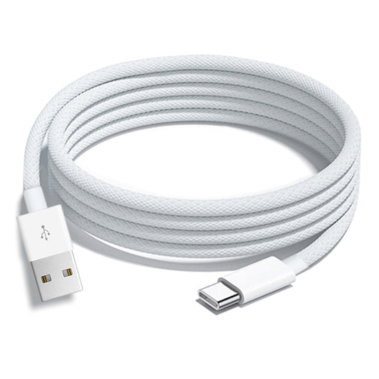 10FT iPhone 15/16/16E Woven USB C Cable for iPhone 17 Air,15/16 Pro Max, Plus,iPad 10th Gen,iPad Pro 12.9/11,iPad Air 5/4th,Mini 6th, AirPods Pro 2nd/3rd gen USB A to USB C Long CarPlay Charger Cord
