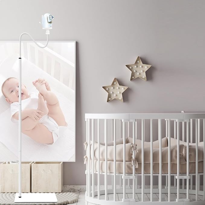Baby Monitor Floor Stand Mount Compatible with Optics DXR-8 PRO & DXR-8
