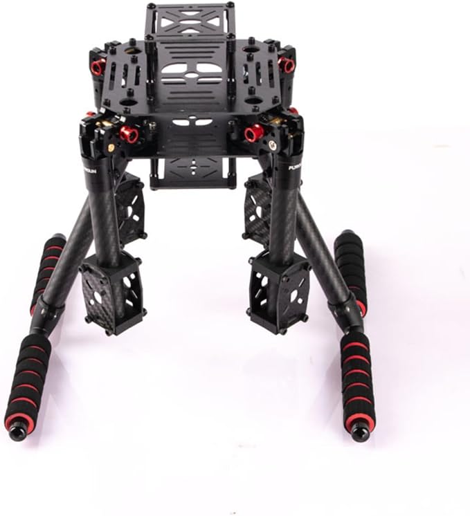 LX350 PRO 420mm Foldable Carbon Fiber Drone Frame Kit 16mm Arms Quadcopter Frame for FPV, Aerial Photography & Education, Lightweight DIY Build with Landing Gear