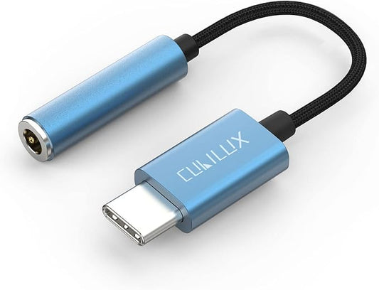 Cubilux USB C Headphone Adapter [96KHz/24-bit DAC] Type C to 3.5mm Audio Dongle Compatible with Moto Razr 2025/2024, 25, Moto S50, Edge 70/60/50/40, Galaxy S25/S24, Pixel 10/9/8/7/6 Pro 9a/8a/7a/6a