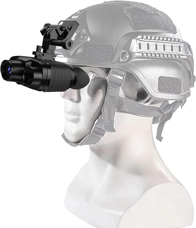 GOYOJO 4K Head-Mounted Night Vision Goggles, Night Vision Binoculars with 4500mAh Rechargeable Battery, 32GB Card Recording Photo & Video for Hunting & Camping