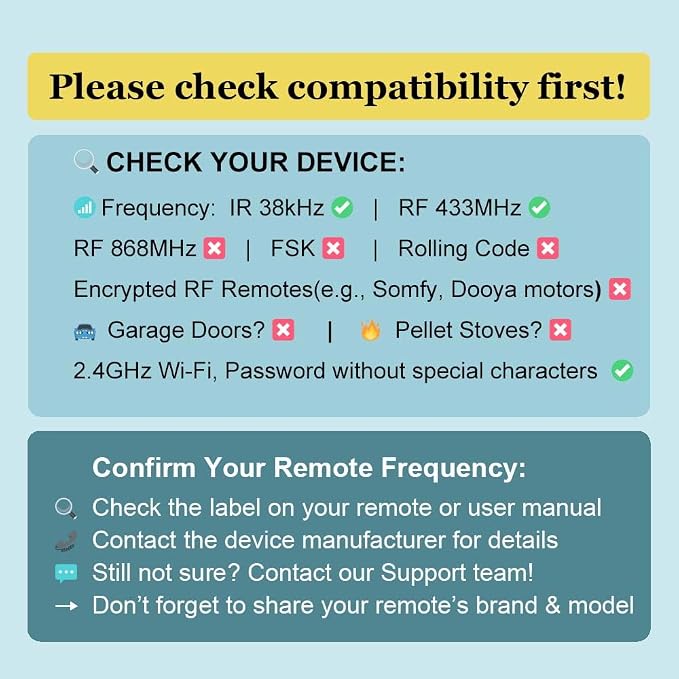 Broadlink RM MAX Smart Home Hub, Matter Compatible, Code Learning Wi-Fi & BLE Universal Remote for IR and RF Devices, Compatible with Alexa & Google Home
