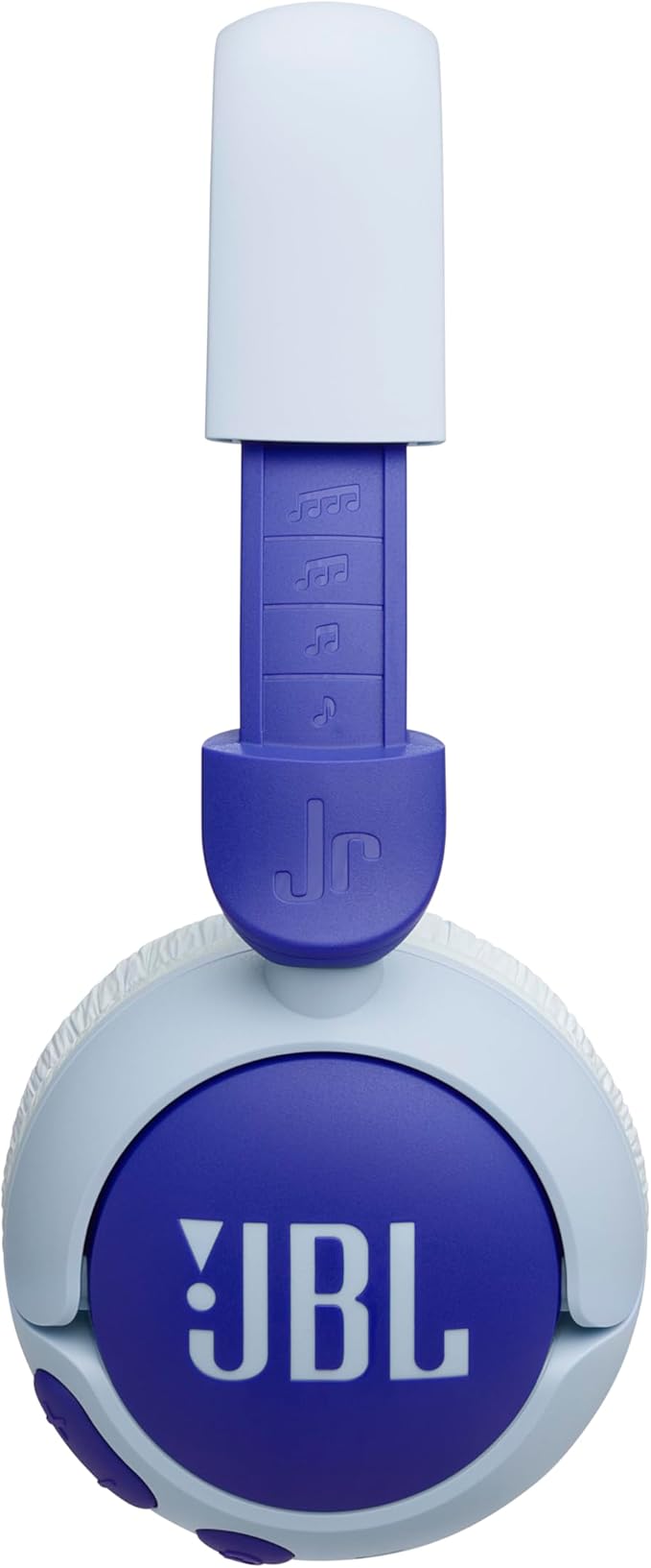JBL Junior 320BT - Wireless on-Ear Kids Headphones with JBL Safe Sound (<85dB), Fit for Kids, Parental Control with Customizable Volume & Playtime and 50Hr Battery Life (Blue)