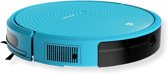 Tecbot S1 PRO Robotic Vacuum/Mopping Cleaner, Blue; 14.4V; 25W; 0.6 L Dust Box Capacity; 0.45 L Water Tank; 3000Pa Suction; App Control; Dual Anti-Collision System; Gyroscope Navigation