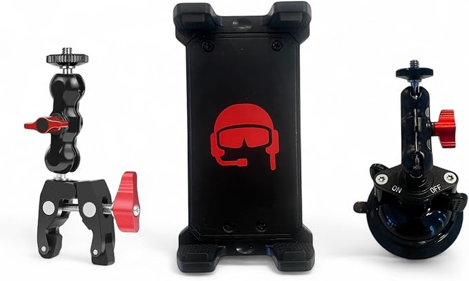 Aviator+ iPad Mount for Airplane Cockpit – Pilot Yoke Mount & Suction Cup Window Holder, Fits iPad mini, Air, Pro, 9th/10th/11th/M4 Gen