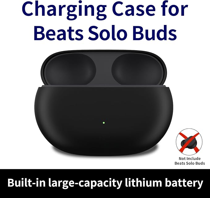 Charging Case Compatible with Beats Solo Buds, USB-C Port Beats Solo Buds Fast Charging Case Replacement,No Earphone