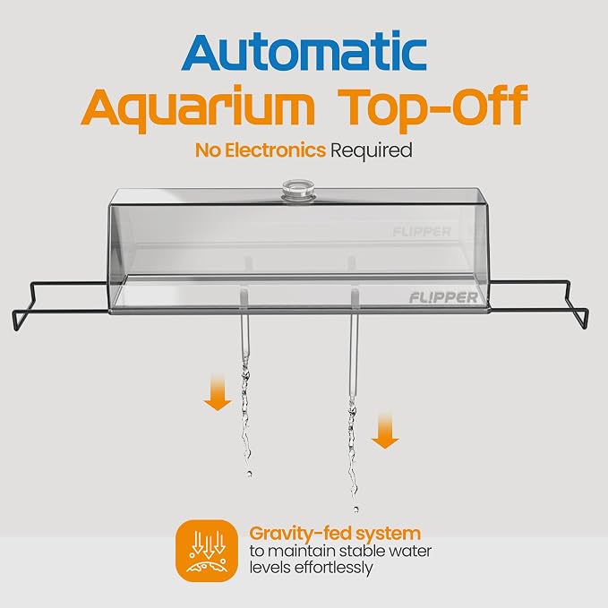 Flipper Aquarium Auto Top Off System ATO Water Level Maintainer for Fresh and Salt Water Aquarium Tanks