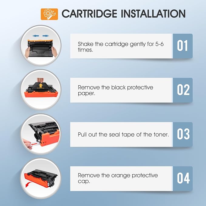 147A Black Toner Cartridge with Chip Compatible for HP 147A M610 M612 Toner 147X W1470A for HP LaserJet Enterprise M610n M611dn M611x M612dn M612x MFP M634h M635fht M635h M636fh Printer Ink 2-Pack