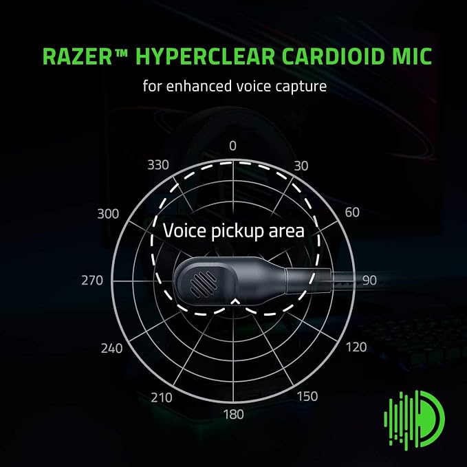 Razer BlackShark V2 X Gaming Headset: 7.1 Surround Sound - 50mm Drivers - Memory Foam Cushion - for PC, PS4, PS5, Switch - 3.5mm Audio Jack - Black (Pack of 8)