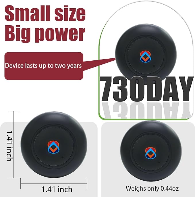 GPS Tracker for Vehicles,Car GPS Tracker Portable Real Time Magnetic GPS Tracking Device,Full Global Coverage Location Tracker for Kids,Dogs,Trucks/Person,No Subscription Required/No Monthly Fee