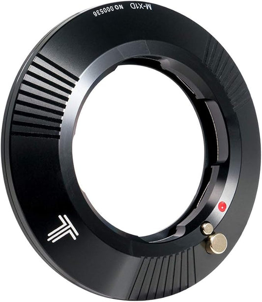 TTArtisan Lens Adapter/Converter Ring for Leica M Mount Lens to Hassel X1D Mount Camera Body Black