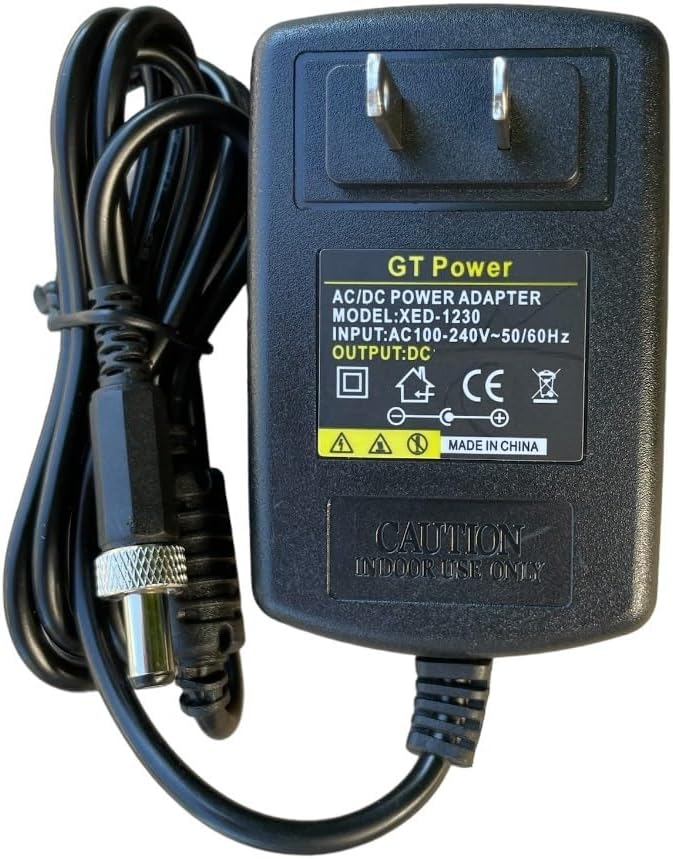 Locking Ring AC Adapter Power Supply Compatible with Blackmagic Design ATEM Mini Pro and ATEM Mini Pro ISO