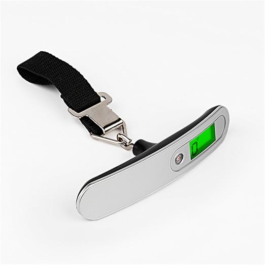 Luggage Scale, Digital Luggage Weight Scale Mini Scale 50Kg High Precision Portable Electronic Weighing Scale Handheld Suitcase Hanging
