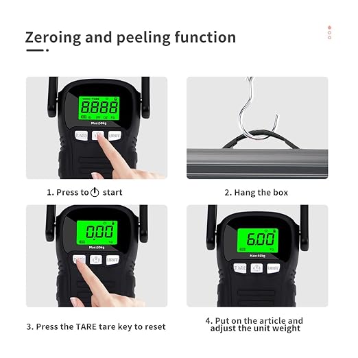 Hanging Scale Luggage Scales Digital Crane LCD Display Hook,Backlight Portable Fishing Travel Mini Electronic Weighing