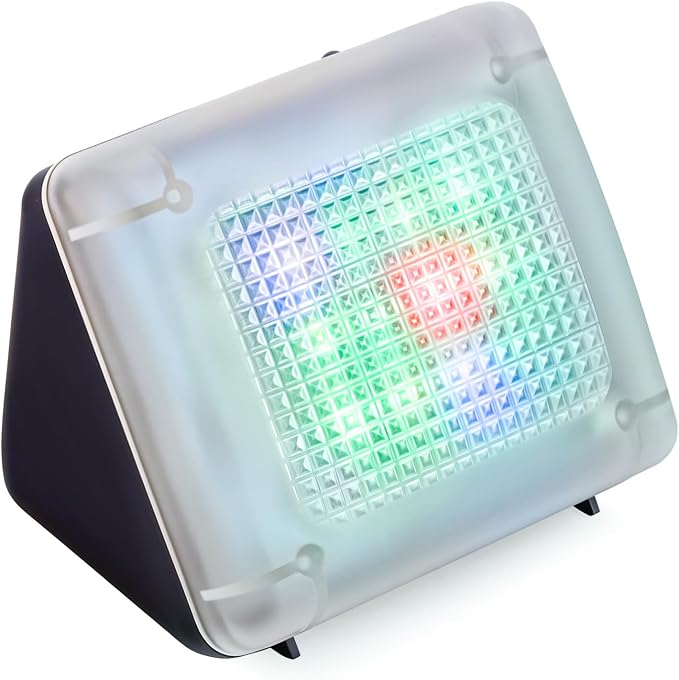 FTV-10 Charcoal TV Simulator – TV Security Light, Burglar Deterrent