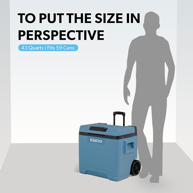 Igloo Thermoelectric Cooler & Warmer | 12V Portable Cooler for Truck, RV, Car & Home
