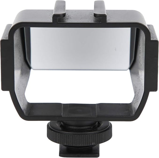 Camera Selfie Flip Screen, Universal Cold Shoe Mount for Mic Light Vlog Filmmaking for Mirrorless Camera Photography Vlog Video