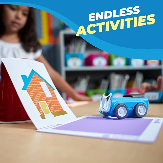 Sphero Indi Student Kit Screenless Coding Robot for Ages 4+ | Introduce Coding & Computer Science, Computational Thinking Concepts, Solve Puzzles & Create Mazes, Educational STEM Toy