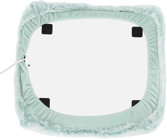TOPINCN USB Electric Heated Foot Warmer with Dual Heating Layers and Washable Removable Lining for Men Women