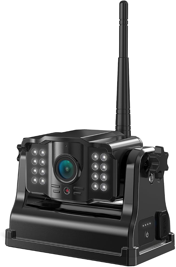 Magnetic Wireless Backup Camera eRapta ACT501 with One Extra Backup Camera