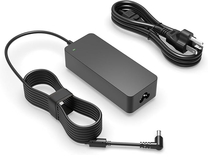 Superer UL Listed 19V AC Charger Fit for Samsung Soundbar HW-Q70T HW-Q800T HW-S60T HW-Q850T HW-Q7CR Power Supply Adapter Cord