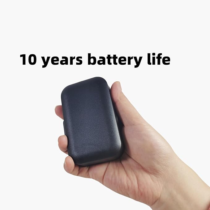 10 Years Long Life Battery GPS Tracker Item Finder, find car in Parking lot, no Subscription for Vehicles car ebike Truck Luggage School Bag Asset(Android)