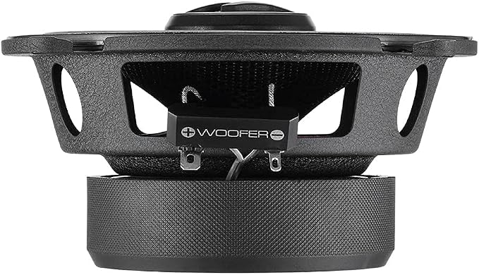 DS18 ZXI-5254 5.25" Car Audio Coaxial Speaker with Built in Neodymium Tweeter and Kevlar Cone – 2 Way 180 Watts Max 4 Ohm (2 Speakers),Black